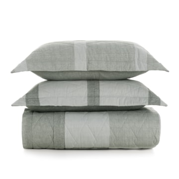 Kit Colcha Cobre-Leito Queen Karsten Adam  Dupla Face 100% Algodão 160 Fios c/ Porta Travesseiro (3 Peças)