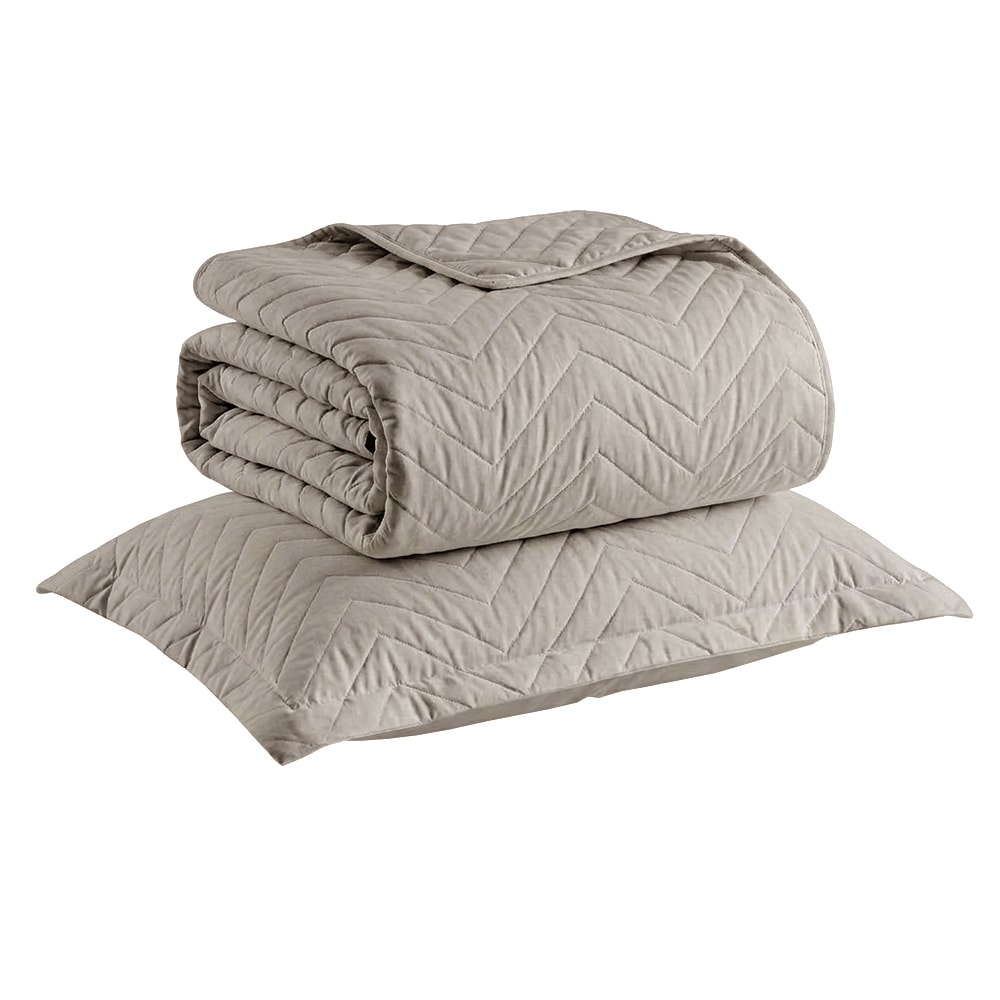 Kit Colcha Cobre Leito Solteiro Kacyumara Casa K Vida Bela Liso 100% Algodão Egípcio Percal 200 Fios (2 Peças)