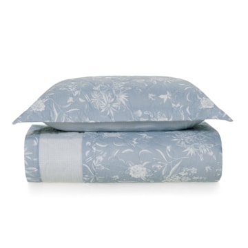 Kit Colcha Cobre Leito Solteiro Karsten Enara Dupla Face 100% Algodão 160 Fios c/ Porta Travesseiro (2 Peças)