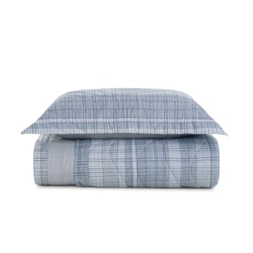 Kit Colcha Cobre-Leito Solteiro Karsten Samuel Dupla Face 100% Algodão Percal 200 Fios c/ Porta Travesseiro (2 Peças)