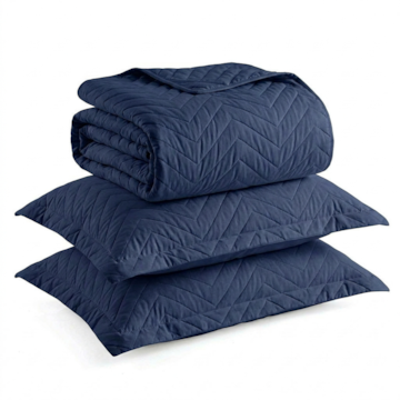 Kit Colcha King Size Kacyumara Casa K Vida Bela Liso 100% Algodão Egípcio Percal 200 Fios (3 Peças)