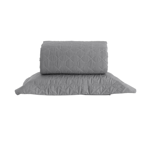 Kit Colcha Solteiro Kacyumara Casa K Vida Bela Liso 100% Algodão Egípcio Percal 200 Fios (2 Peças)