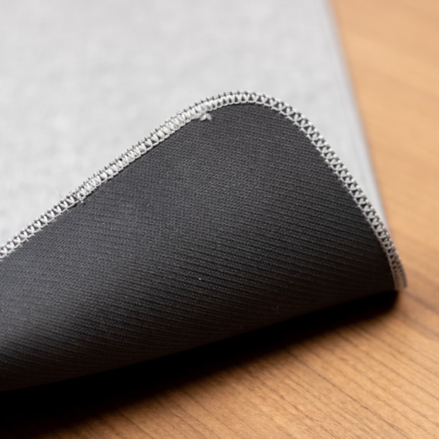 Kit Tapete para Cozinha 65cm + Passadeira 1,10m Estilo Linho Antiderrapante (2 peças)