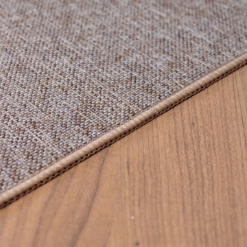 Kit Tapete para Cozinha 76cm + Passadeira 1,10m Nature Antiderrapante (2 peças)