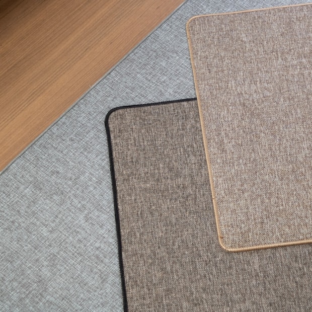 Kit Tapete para Cozinha 76cm + Passadeira 1,20m Nature Antiderrapante (2 peças)