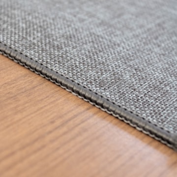 Kit Tapete para Cozinha 76cm + Passadeira 1,80m Nature Antiderrapante (2 peças)