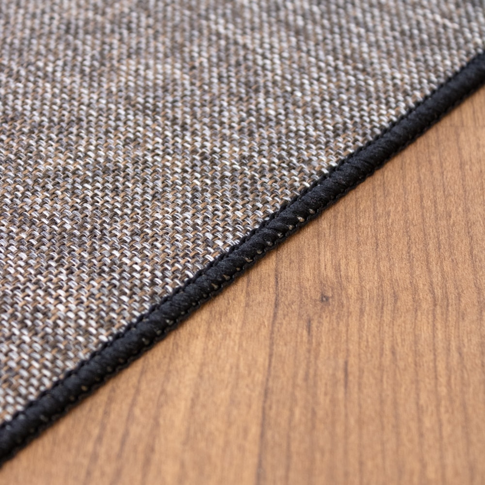 Kit Tapete para Cozinha 76cm + Passadeira 1,80m Nature Antiderrapante (2 peças)