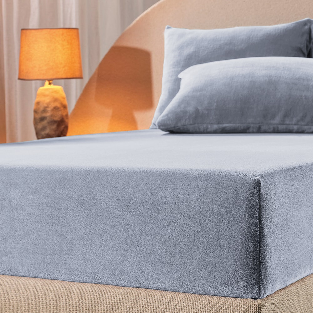 Lençol com Elástico Casal Altenburg Plush Blend Malha (1 Peça)