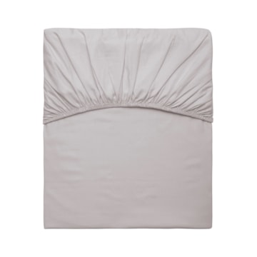 Lençol com Elástico Casal Kacyumara Casa K Vida Bela 100% Algodão Egípcio Percal 200 Fios (1 Peça)