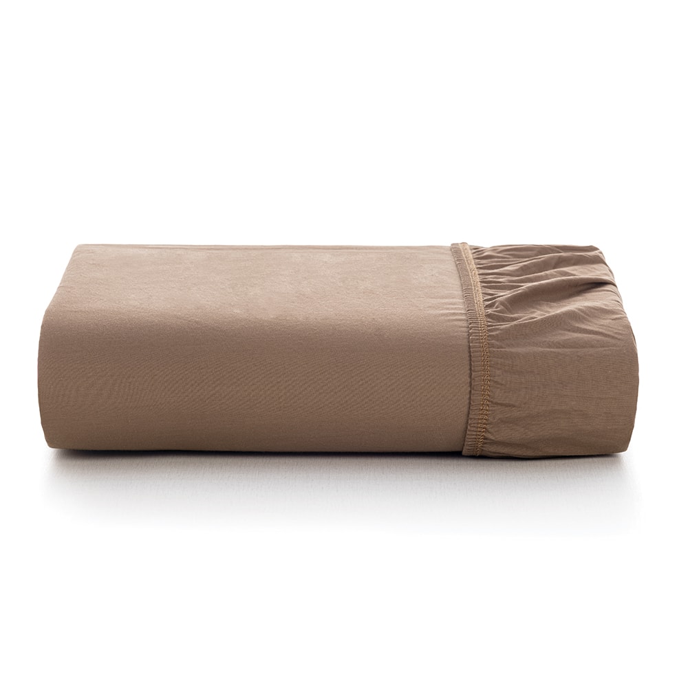 Lençol com Elástico Casal Karsten Tom 100% Algodão Percal 200 Fios (1 Peça)