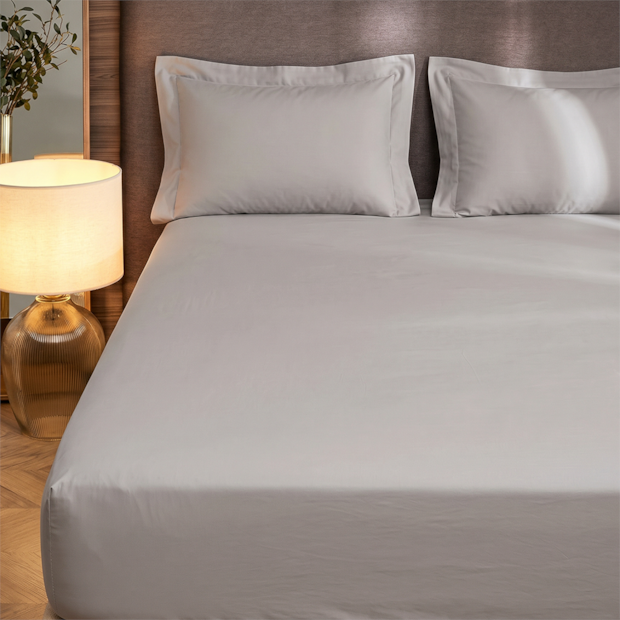 Lençol com Elástico King Size Altenburg Lux Liso 100% Algodão Percal 200 Fios (1 Peça)