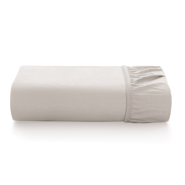 Lençol com Elástico King Size Karsten Bossa 100% Algodão Egípcio Cetim 300 Fios (1 Peça)