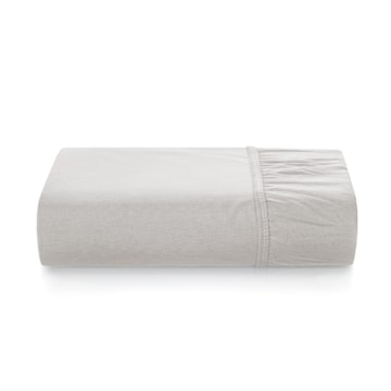 Lençol com Elástico King Size Karsten Liss 100% Algodão Percal 180 Fios (1 Peça)