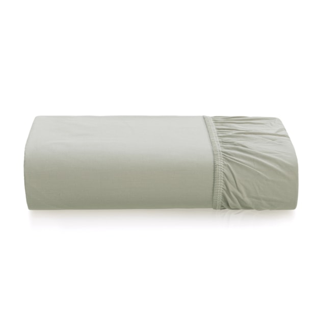 Lençol com Elástico King Size Karsten Tom 100% Algodão Percal 200 Fios (1 Peça)