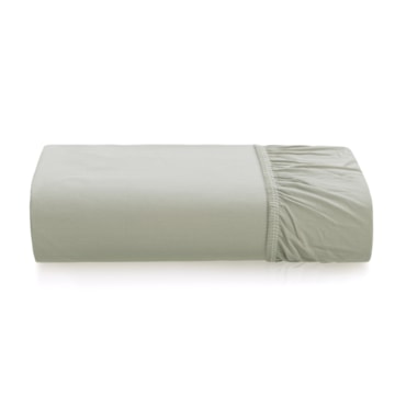 Lençol com Elástico King Size Karsten Tom 100% Algodão Percal 200 Fios (1 Peça)
