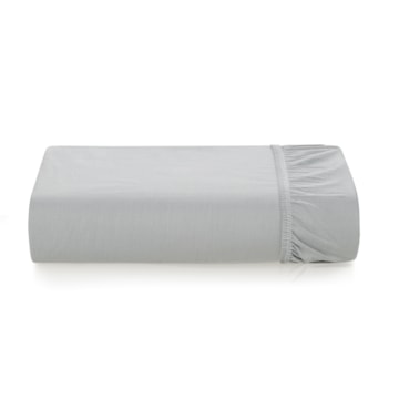 Lençol com Elástico King Size Karsten Tom 100% Algodão Percal 200 Fios (1 Peça)