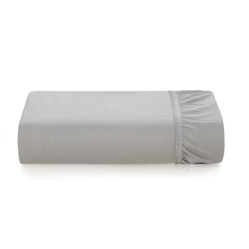 Lençol com Elástico King Size Karsten Tom 100% Algodão Percal 200 Fios (1 Peça)