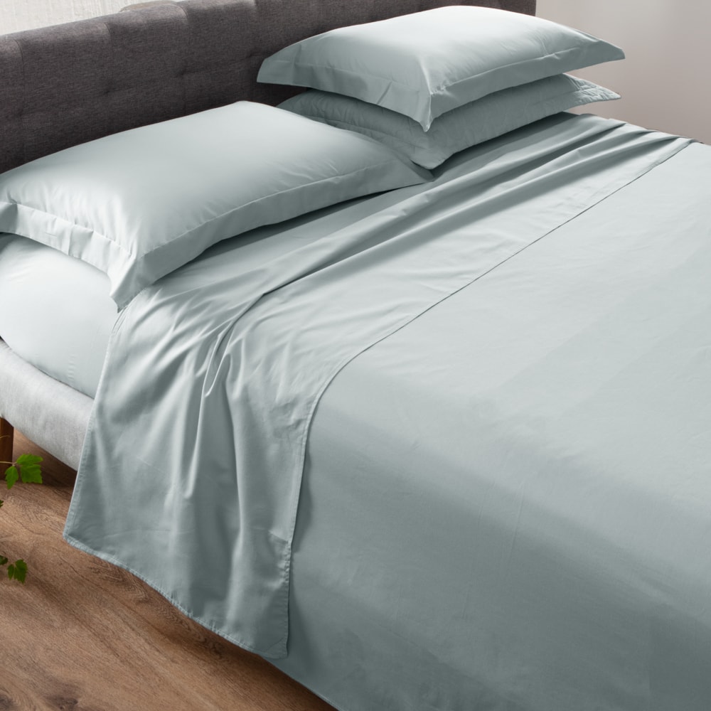 Lençol com Elástico Solteiro 1,20m (Viúva) Kacyumara Casa K Vida Bela 100% Algodão Egípcio Percal 200 Fios (1 Peça)