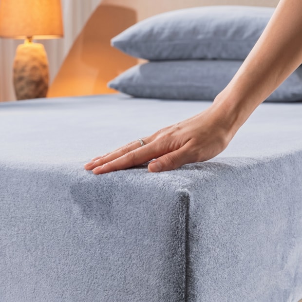 Lençol com Elástico Solteiro Altenburg Plush Blend Malha (1 Peça)