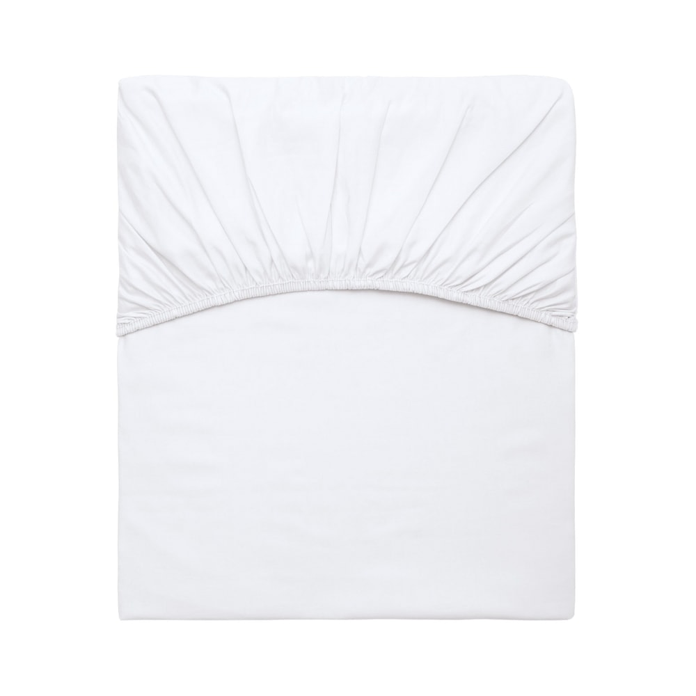 Lençol com Elástico Solteiro Kacyumara Casa K Vida Bela Liso 100% Algodão Egípcio Percal 200 Fios (1 Peça)