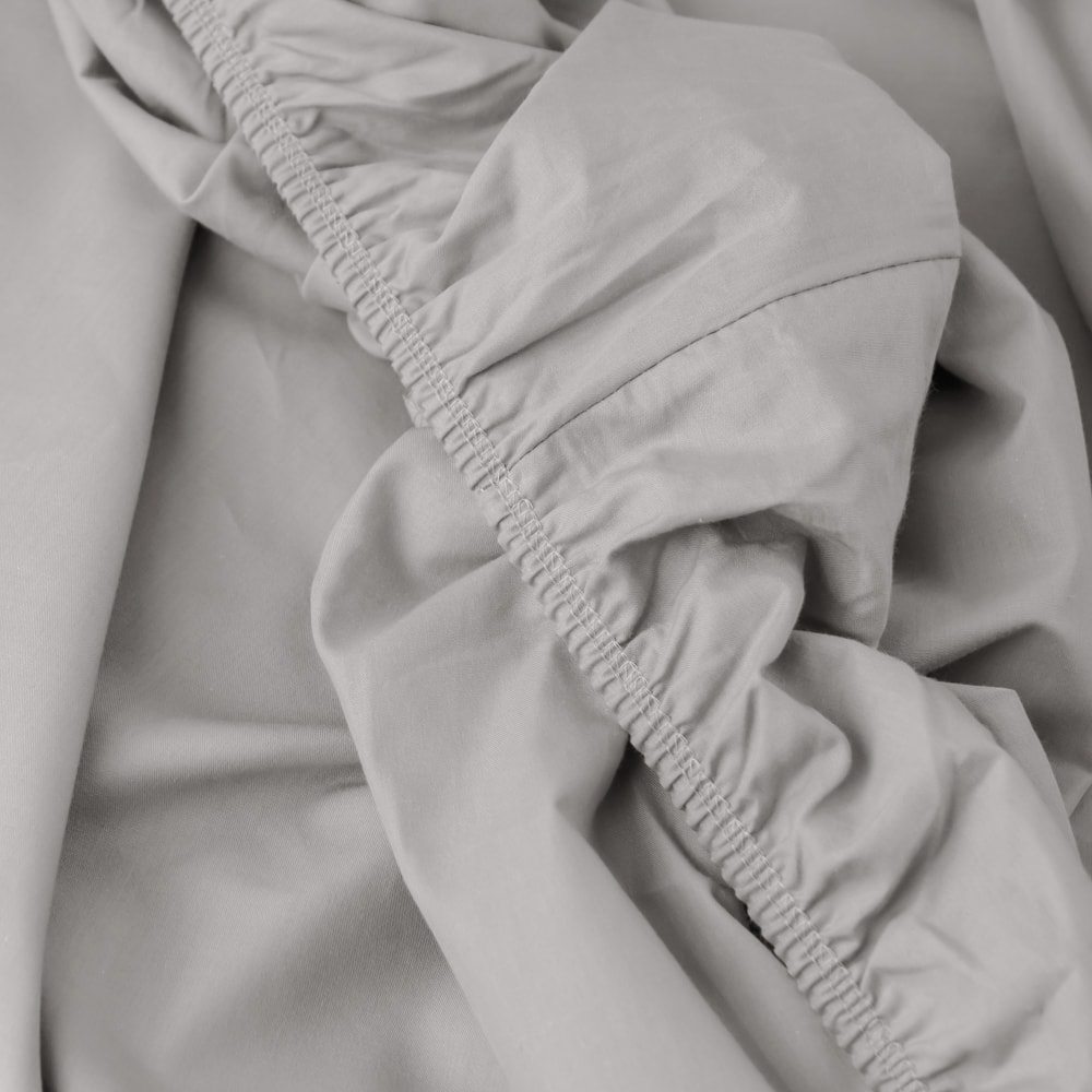 Lençol com Elástico Solteiro Karsten Tom 100% Algodão Percal 200 Fios (1 Peça)