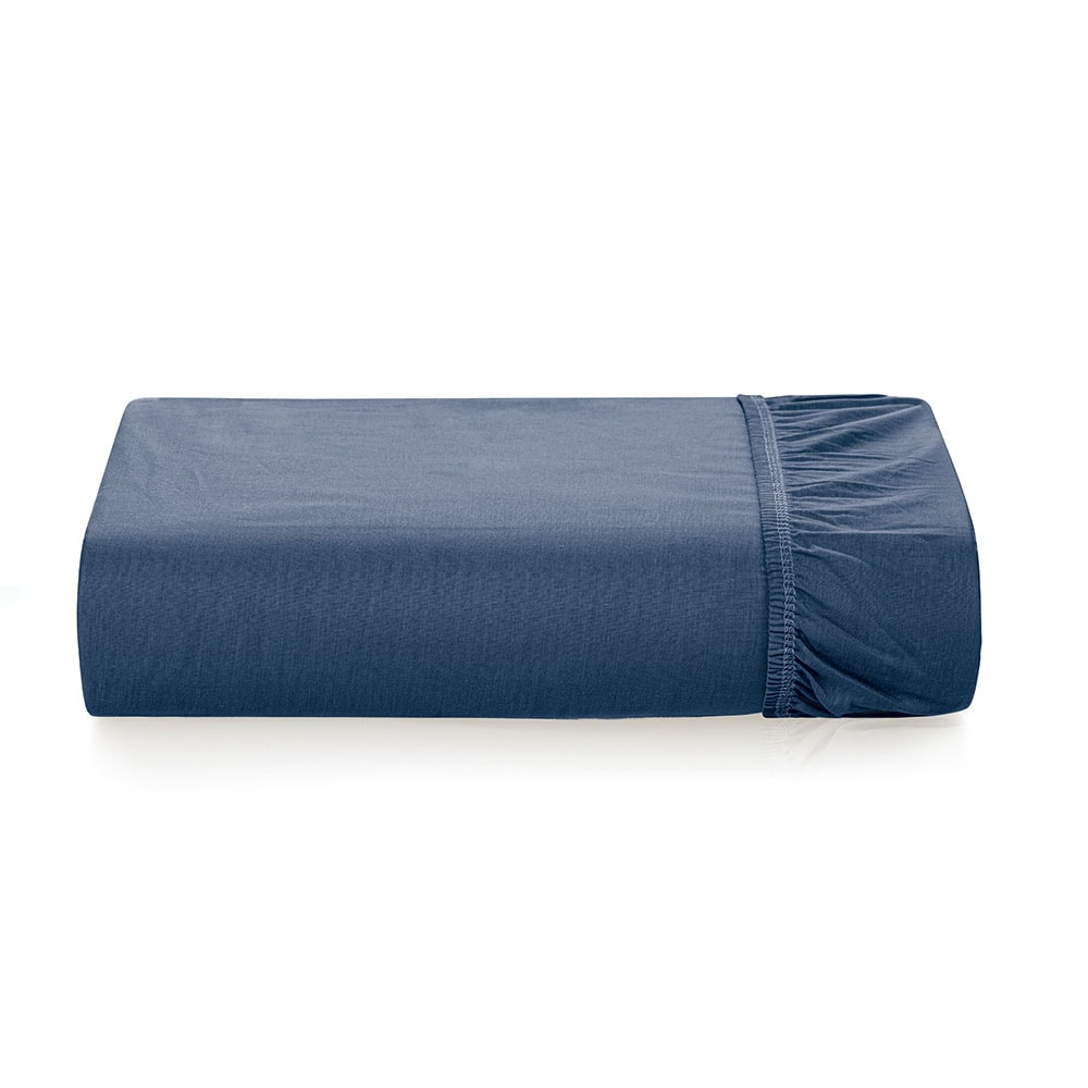 Lençol com Elástico Solteiro King Karsten Tom 100% Algodão Percal 200 Fios (1 Peça)