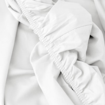 Lençol com Elástico Solteiro King Karsten Tom 100% Algodão Percal 200 Fios (1 Peça)