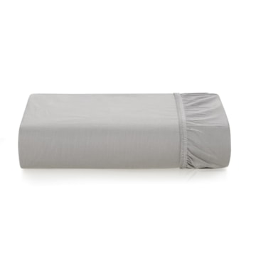 Lençol com Elástico Solteiro King Karsten Tom 100% Algodão Percal 200 Fios (1 Peça)