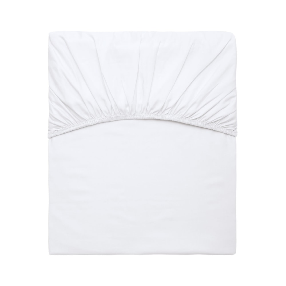 Lençol com Elástico Solteiro Plus Kacyumara Casa K Vida Bela 100% Algodão Egípcio Percal 200 Fios (1 Peça)