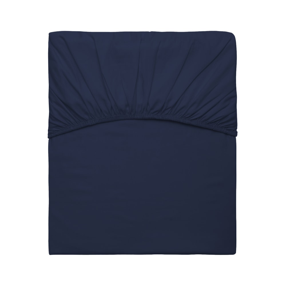 Lençol com Elástico Solteiro Plus Kacyumara Casa K Vida Bela 100% Algodão Egípcio Percal 200 Fios (1 Peça)