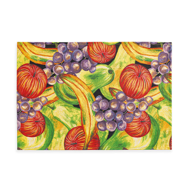 Lugar Americano Impermeável Karsten Salada de Frutas 32cm x 47cm (1 Pe