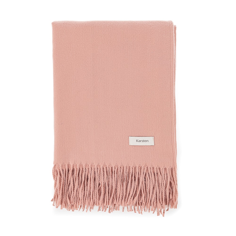 Manta Decorativa Karsten Luma com Franjas 1,20m x 1,75m