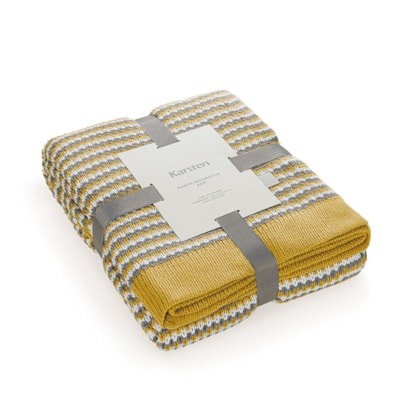 Manta Decorativa para Sofá Karsten George Tricot 1,20mx1,75m