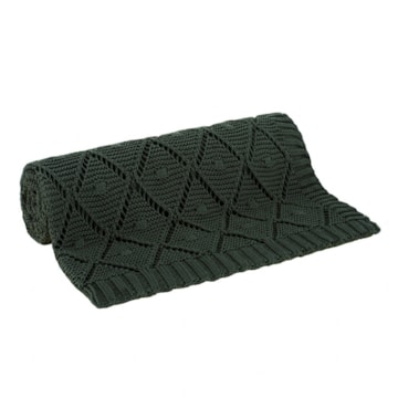 Manta Decorativa para Sofá Buddemeyer Ella Tricot 1,25m x 1,50m