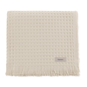 Manta Decorativa para Sofá Karsten Denver 100% Algodão c/ Franjas 1,50m x 2,00m