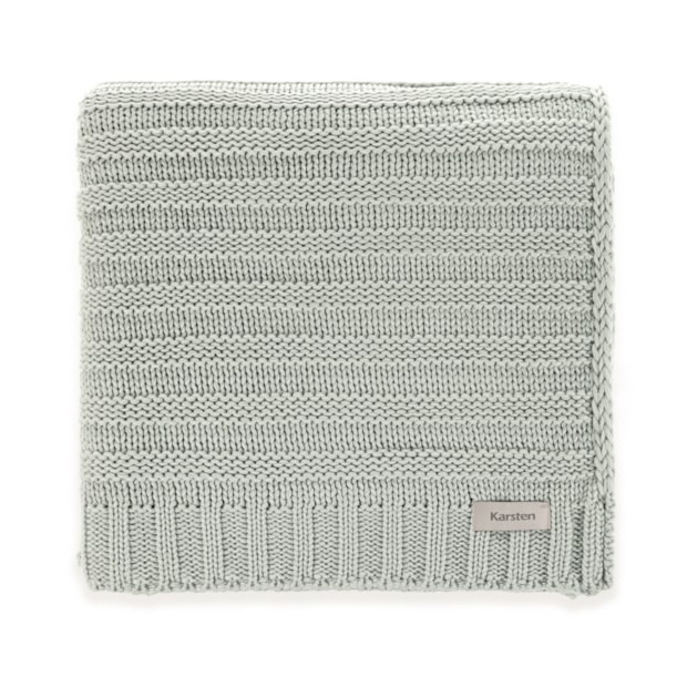 Manta Decorativa para Sofá Karsten Elana Tricot 1,20m x 1,75m