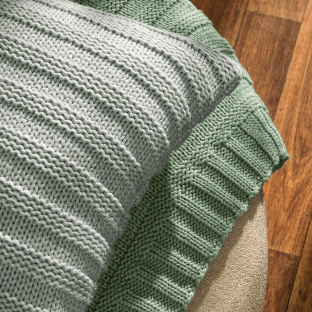 Manta Decorativa para Sofá Karsten Elana Tricot 1,20m x 1,75m