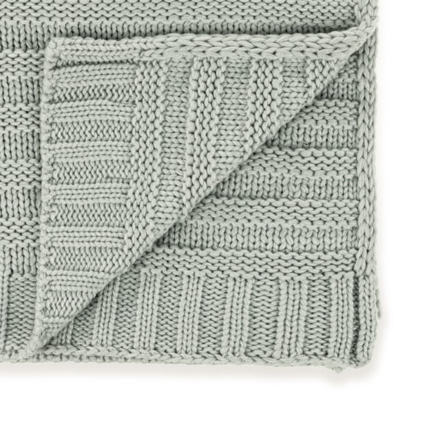 Manta Decorativa para Sofá Karsten Elana Tricot 1,20m x 1,75m