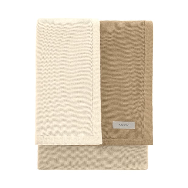 Manta Decorativa p/ Sofá Karsten George Tricot 1,20m x 1,75m