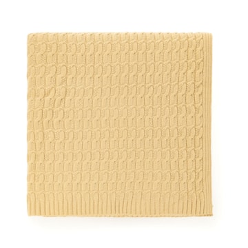 Manta Decorativa para Sofá Karsten Lobato Tricot 1,20m x 1,75m