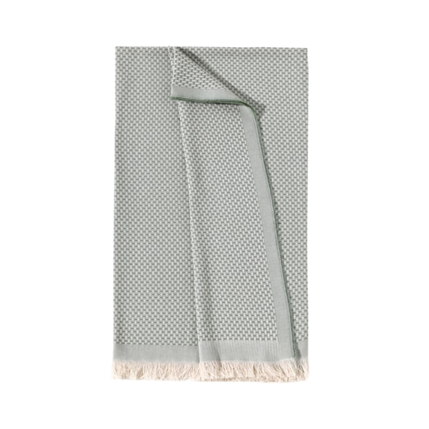 Manta Para Sofá Dohler Bali 100% Algodão C/ Franjas 1,50m X 1,20m