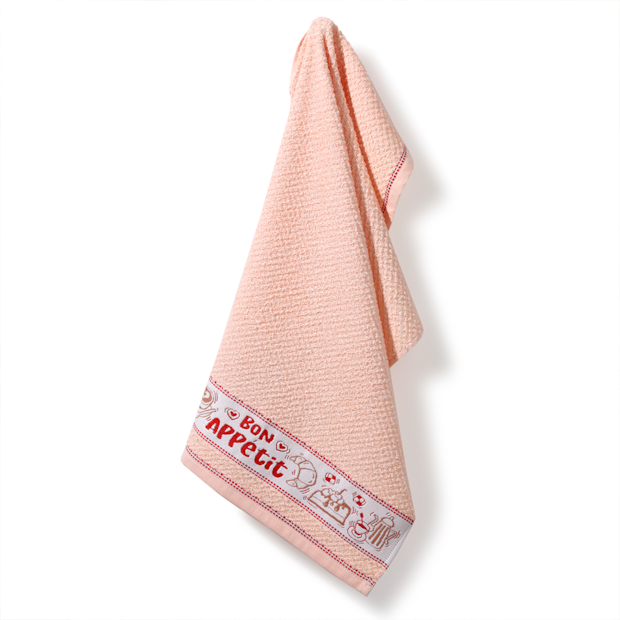 Pano de Copa Dohler Jacquard Vida II Bon Appetit - Gramatura: 340g/m²