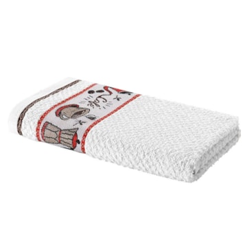 Pano de Copa Dohler Jacquard Vida II Café - Gramatura: 340g/m²
