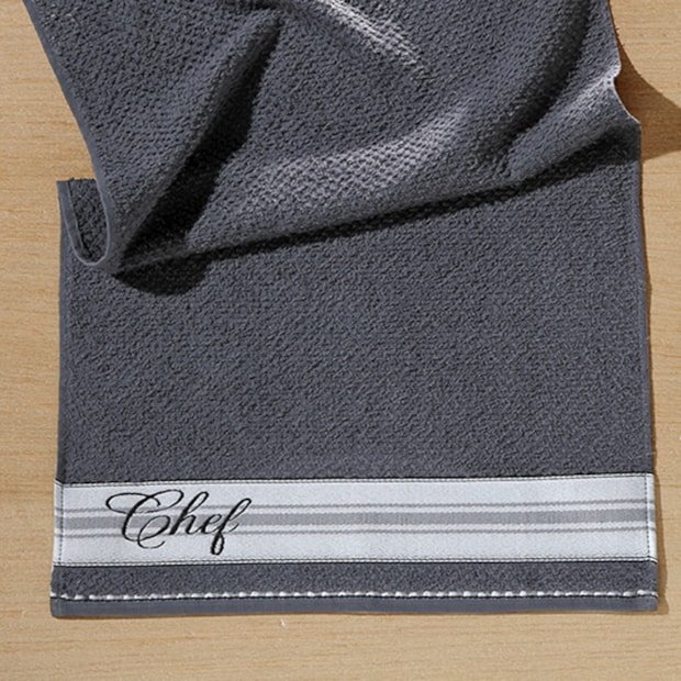 Pano de Copa Dohler Jacquard Vida II Chef - Gramatura: 340g/m²