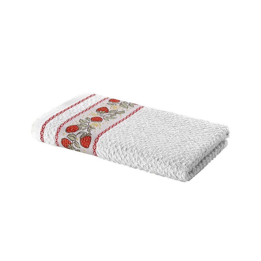 Pano de Copa Dohler Jacquard Vida II Morangos - Gramatura: 340g/m²