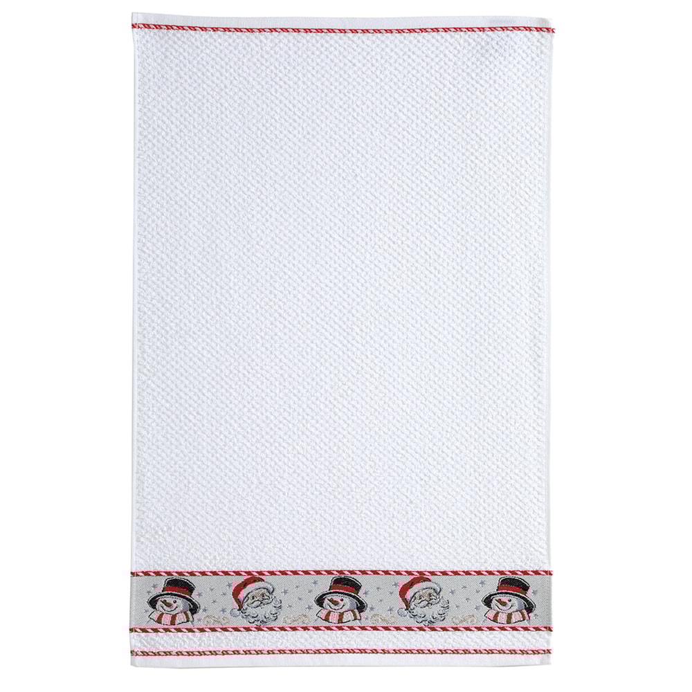 Pano de Copa Dohler Natal Jacquard Vida II Encantos do Noel - Gramatura: 340g/m²