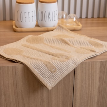 Pano de Copa Jacquard Utensílios