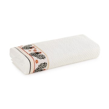 Pano de Copa Karsten Galinhas Felpudo Barra em Jacquard - Gramatura: 320g/m²