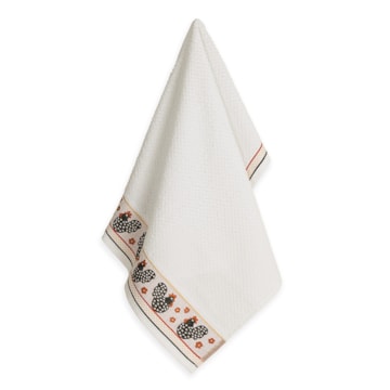 Pano de Copa Karsten Galinhas Felpudo Barra em Jacquard - Gramatura: 320g/m²