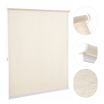 Persiana Rolô Evolux Bloom Translúcida 1,40m x 1,60m